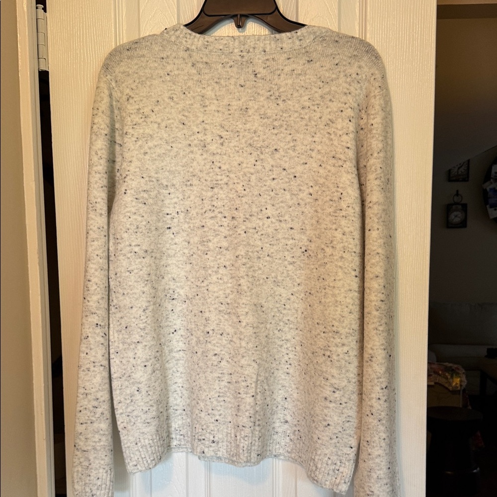 Ralph Lauren Gray Sequin Reindeer Sweater - Picture 2 of 4